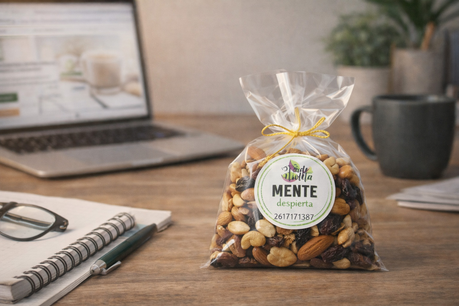 Snack saludable en oficina